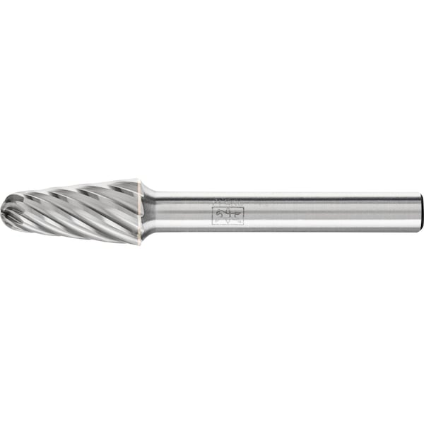Pferd Carbide Bur - 14Deg Taper, INOX Cut - 3/8 x 1-1/16 x 1/4 Shank - SL-3 25157 - main